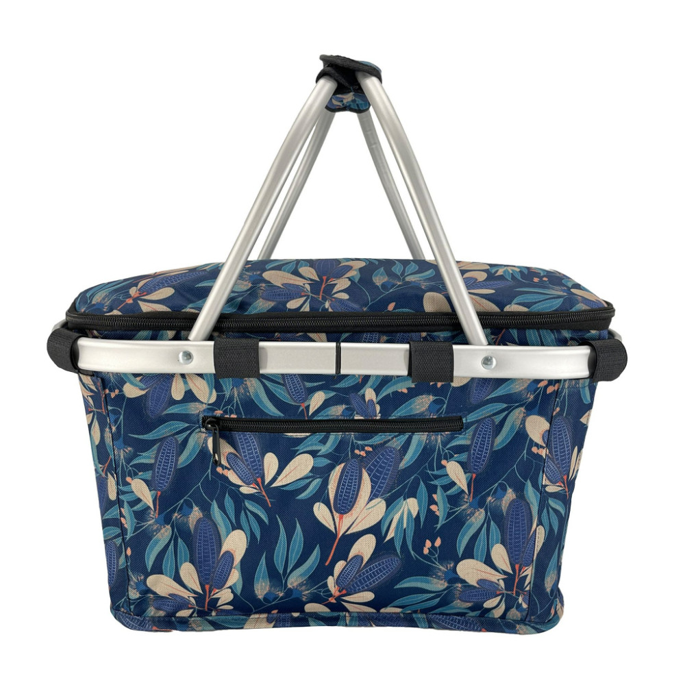 Sachi Insulated Carry Basket with Lid Native Bushland Kitchenware