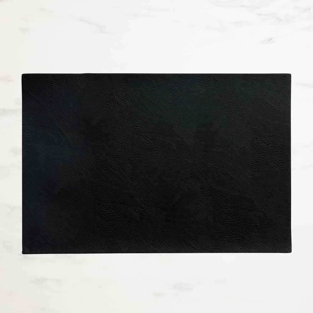 Salisbury & Co Eclipse Rectangular Placemat 45x30cm Black Kitchenware