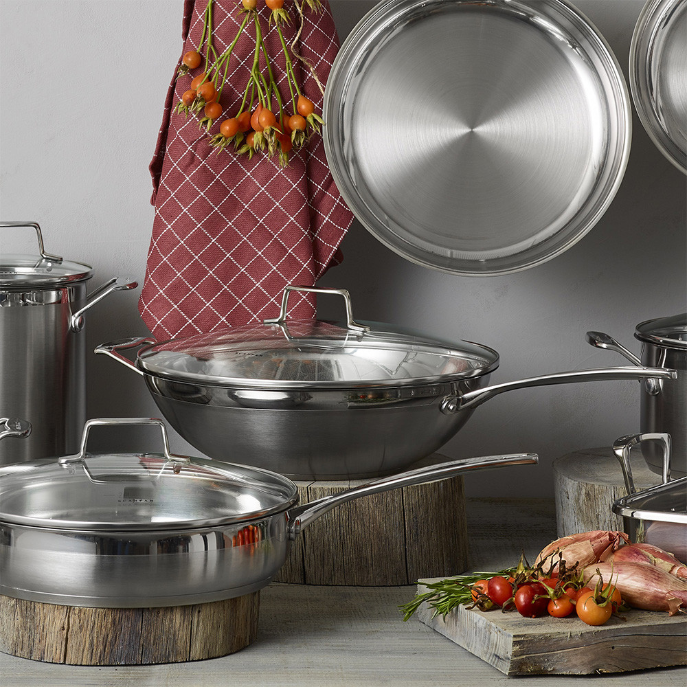 Scanpan Impact Covered Wok 32cm Kitchenware Australia