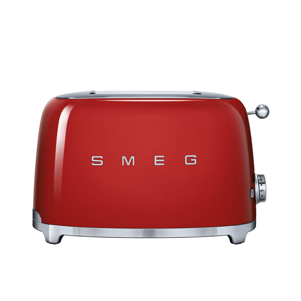 Smeg 50's Retro Style TSF01 2 Slice Toaster Red Kitchenware Australia