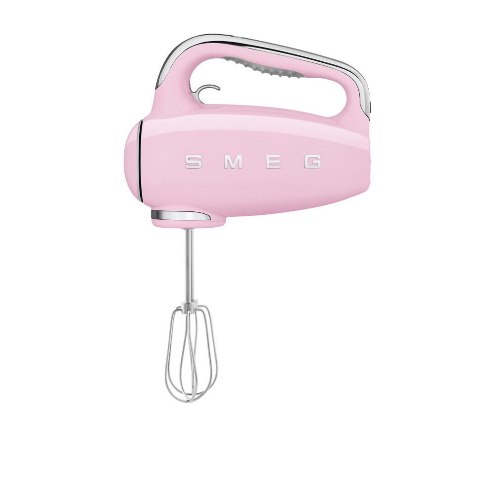 Smeg 50's Retro Style HMF01 Digital Hand Mixer Pastel Pink