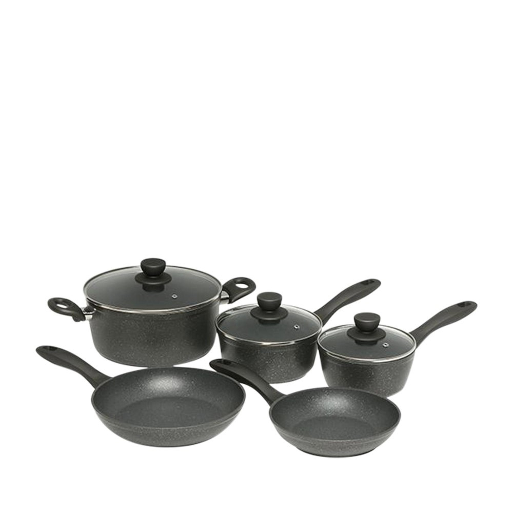 Stanley Rogers Quartz Stone Advanced 5 Piece Cookware Set Kitchenware