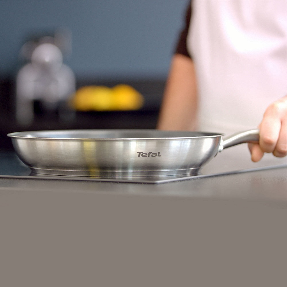 Tefal Virtuoso Induction Stainless Steel Frypan 28cm Kitchenware