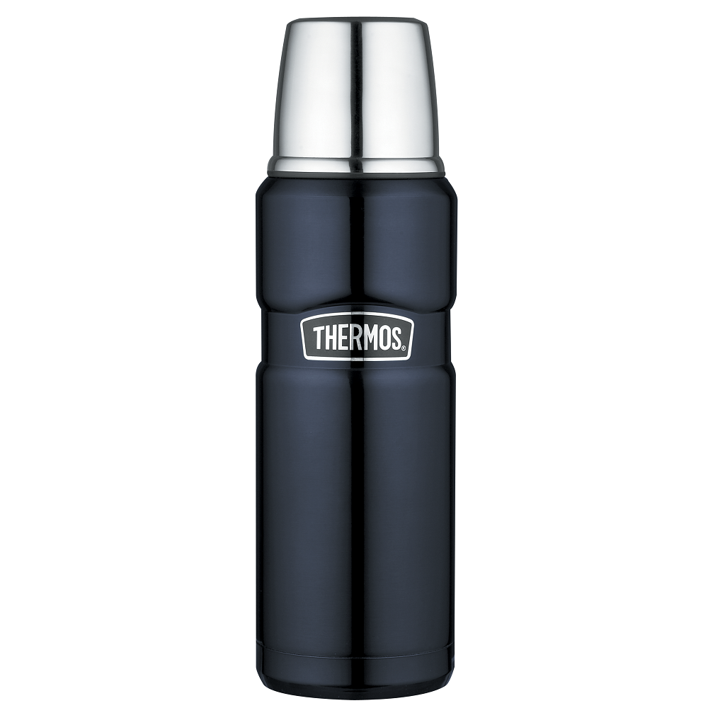 Thermos Stainless King™ Stainless Steel Vacuum Insulated Flask Midnight Blue 470ml