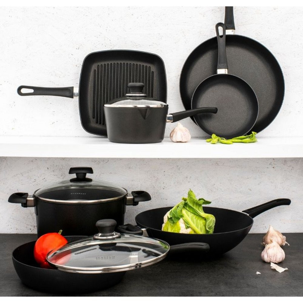 Scanpan Classic Wok, 32cm Scanpan Cookware Kitchenware Superstore Kitchenware Australia