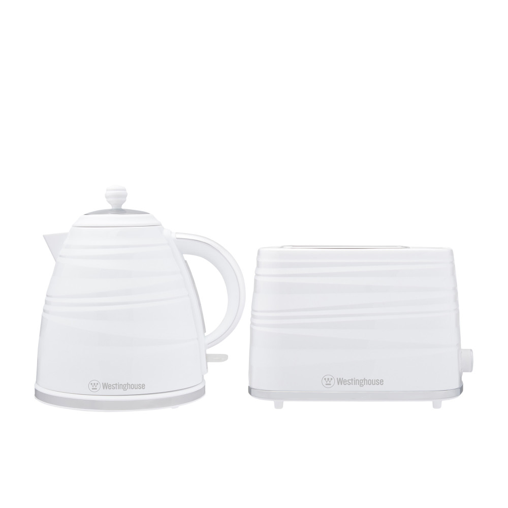 Westinghouse Kettle and Toaster Pack White Kitchenware Australia