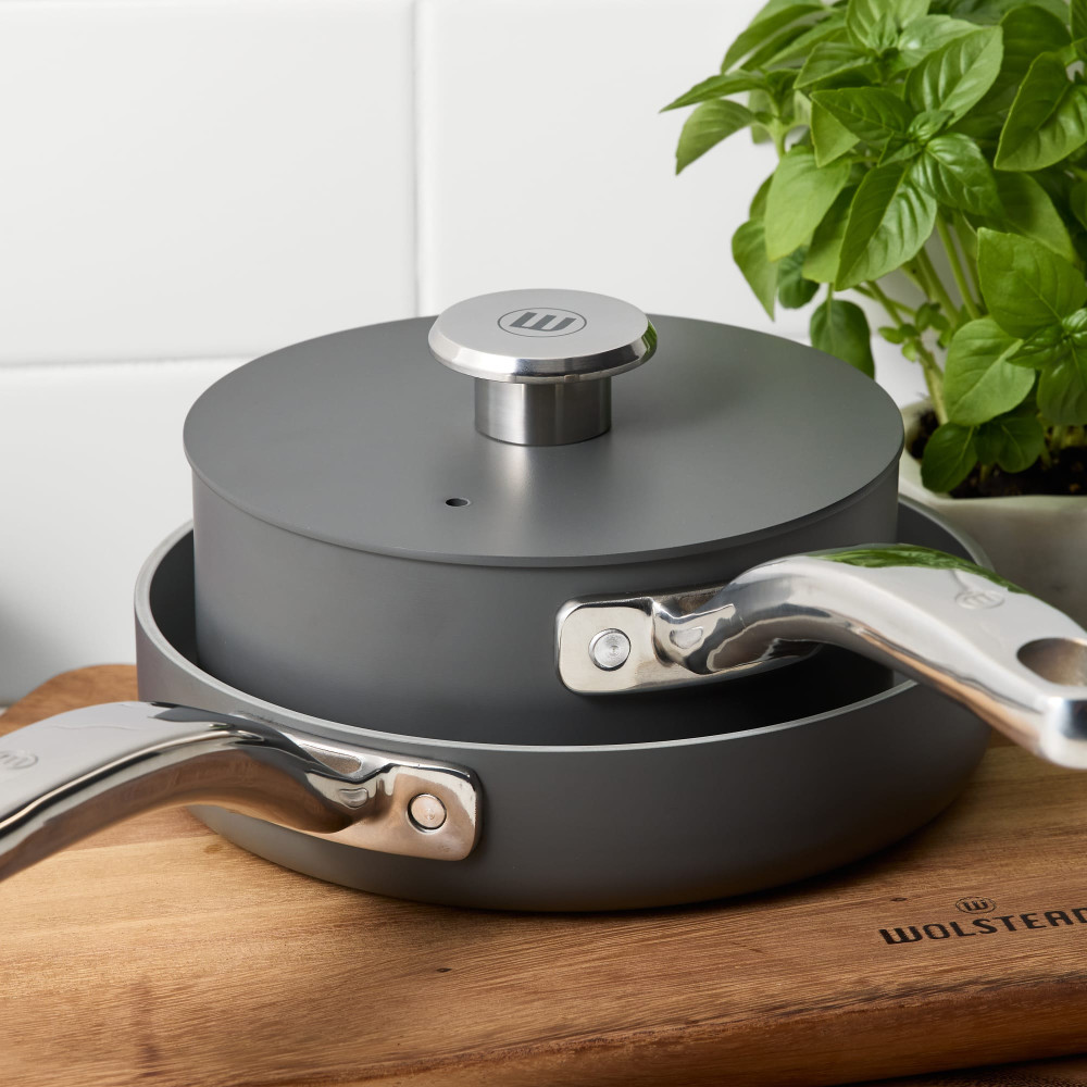 Wolstead Mineral 2pc Non Stick Cookware Set Grey Kitchenware Australia