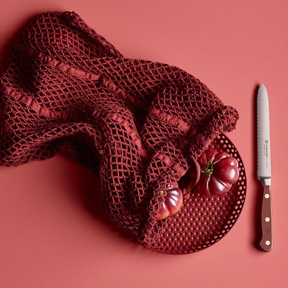 Wusthof Classic Serrated Utility Knife 14cm Tasty Sumac Kitchenware