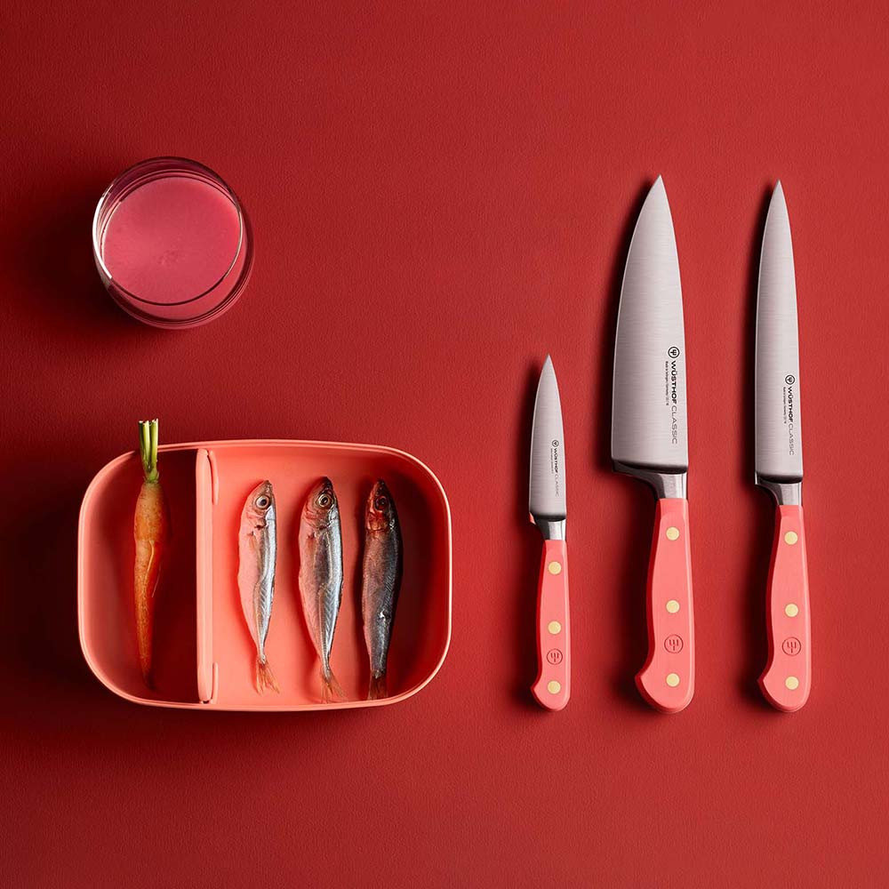 Wusthof Classic Utility Knife 16cm Coral Peach Kitchenware Australia