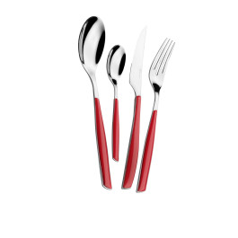 BUGATTI Glamour Dessertgabeln Set 6-teilig - Gelbe Griffe Aus Edelstahl 18/10 In Geschenkbox