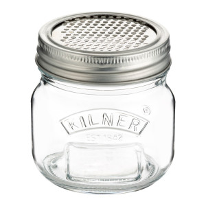 Kilner Storage Jar With Fine Grater Lid 250ml