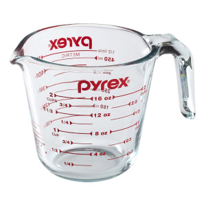 Pyrex Original Measuring Jug Cup 2 Cup 500ml