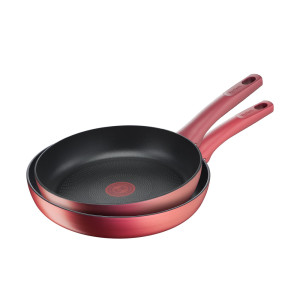 Tefal Perfect Cook Induction Non-Stick Twin Pack Frypan