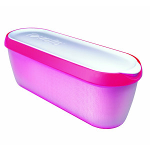 Tovolo Glide-A-Scoop Ice Cream Tub Strawberry Pink