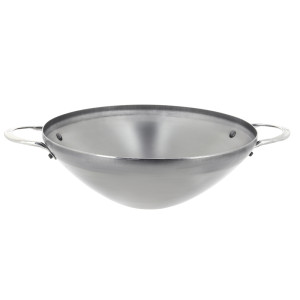 De Buyer 5615.26 Cacerola Single pan, Plata, Metal, 26 cm, 1,6 kg 