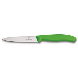 Victorinox Swiss Classic Vegetable Knife Pointed Blade 10cm Green