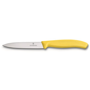 Victorinox Swiss Classic Vegetable Knife Pointed Blade 10cm Yellow