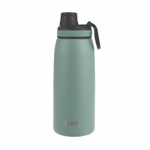 Oasis Stainless Steel Double Wall Insulated Sports Bottle Screw Cap 780ml Sage Green