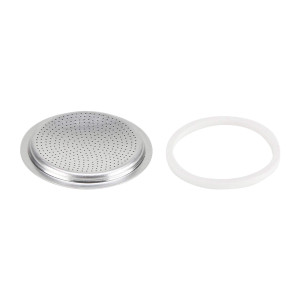 Bialetti Aluminium Gasket Filter Plate 6 Cup