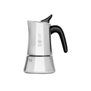 Bialetti Moon Exclusive Stainless Steel Induction Espresso Maker 4 Cup