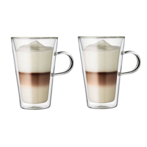 Bodum Canteen Double Wall Cup with Handle Set of 2 400ml