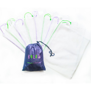 Bolsa Reusable Produce Bags Set of 8 Medium