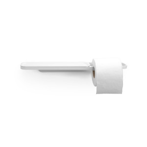 Brabantia Mindset Toilet Roll Holder with Shelf Mineral Fresh White