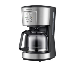 Breville The Aroma Style Electronic Drip Coffee Maker Brushed Stainless Steel