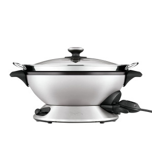 Breville The Hot Wok & Steam 51cm Brushed Stainless Steel