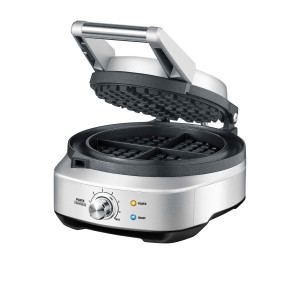 Breville The No Mess Waffle Maker Brushed Stainless Steel