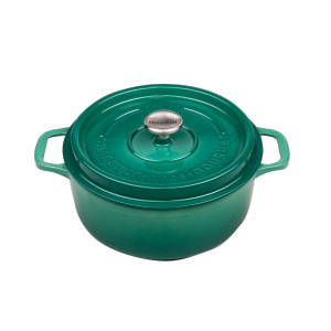 Chasseur Gourmet Round French Oven 28cm 6.1L Jade