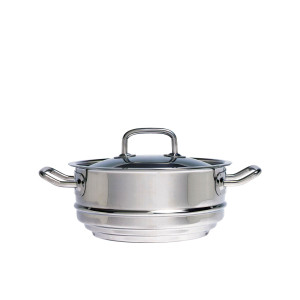 Chef Inox Professional Multi Fit Steamer with Lid 20cm