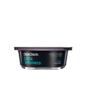 ClickClack Cook+ Round Heatproof Glass Container 400ml