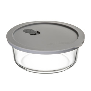 ClickClack Cook+ Round Heatproof Glass Container 900ml