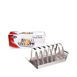 Appetito Stainless Steel Toast Rack with Tray