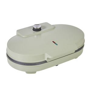 Davis & Waddell Electric Non Stick Double Waffle Maker Green