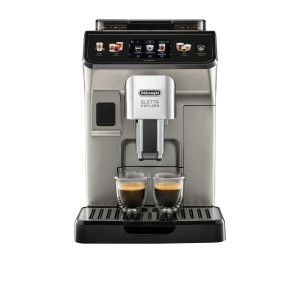 DeLonghi Eletta Explore ECAM45086T WiFi Connect Coffee Machine Titan