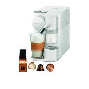 DeLonghi Nespresso Lattissima One EN510W Coffee Machine White