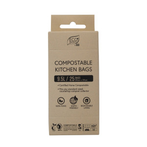 White Magic Compostable Kitchen Bags 9.5L 25 Bags