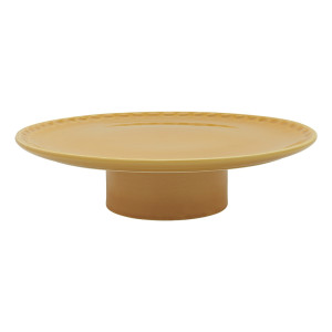 Ecology Belle Footed Cake Stand 32cm Yellow