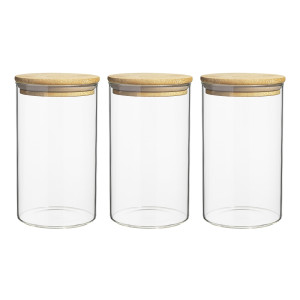 Ecology Pantry Round Canisters Set of 3