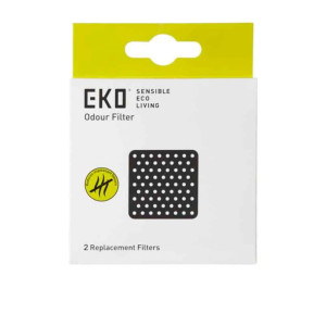 EKO Carbon Odour Filter Set of 2 Black