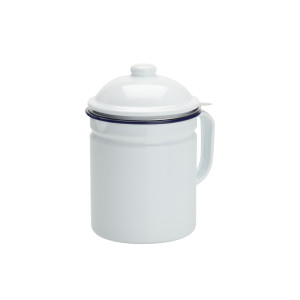 Falcon Enamelware Dripping Container White