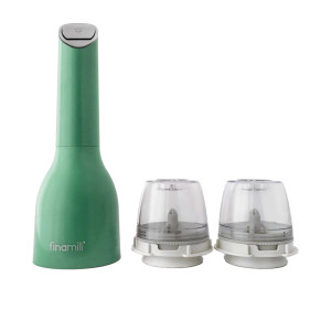FinaMill Electric Spice Grinder with 2 Pro Plus Pods Sage