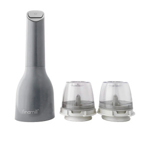 FinaMill Electric Spice Grinder with 2 Pro Plus Pods Stone