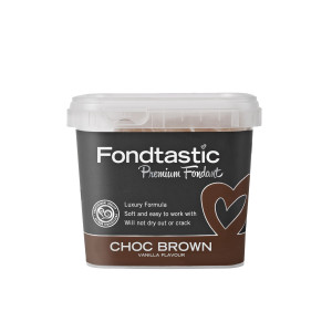 Fondtastic Premium Fondant Choc Brown 1kg