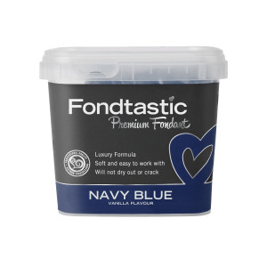 Fondtastic Premium Fondant Navy Blue 1kg