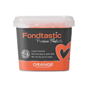 Fondtastic Premium Fondant Orange 1kg