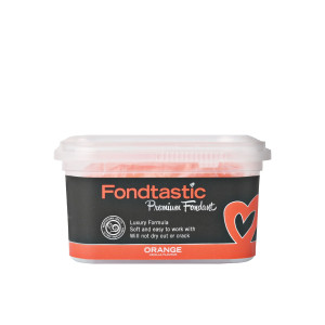 Fondtastic Premium Fondant Orange 250g