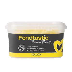 Fondtastic Premium Fondant Yellow 250g